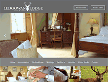 Tablet Screenshot of ledgowanlodge.co.uk